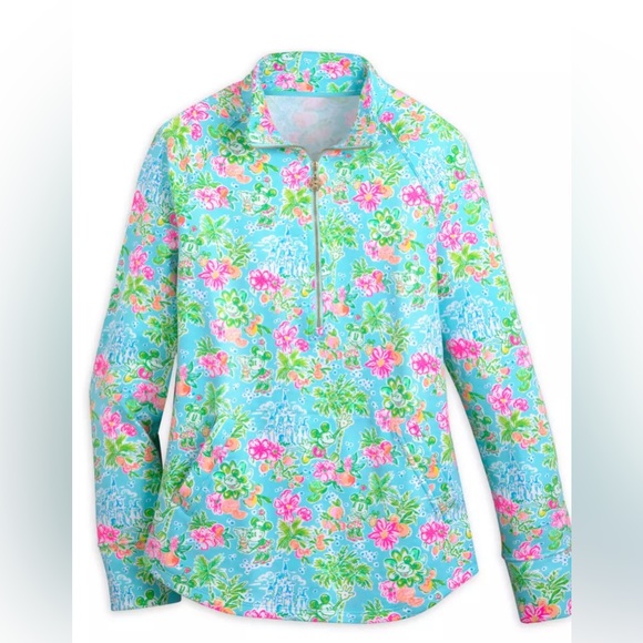 Lilly Pulitzer x Disney Mickey & Minnie Mouse Skipper Pullover - Picture 2 of 6